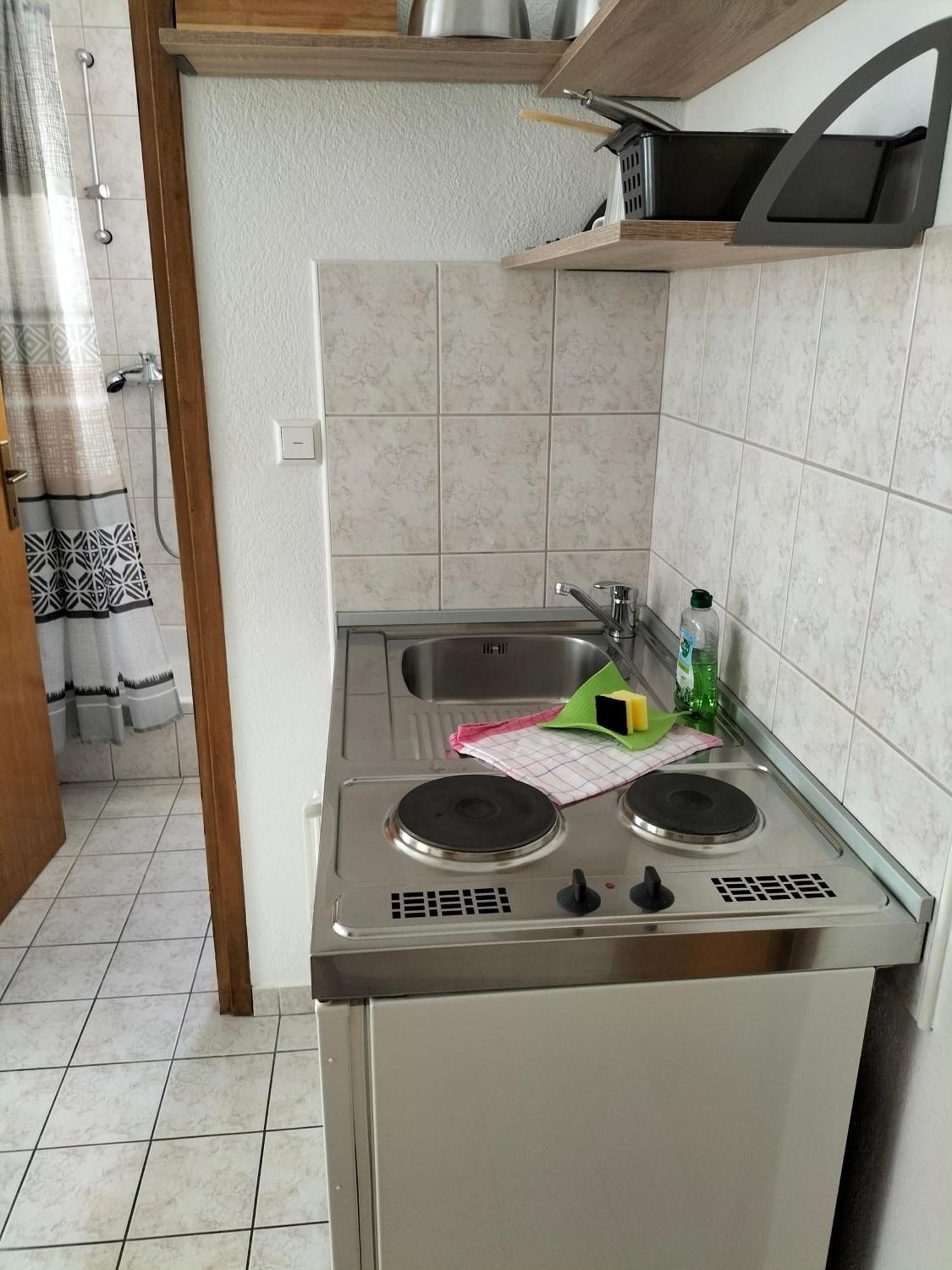 Studie-Apartment In Makarska, Kroatien Exterior photo