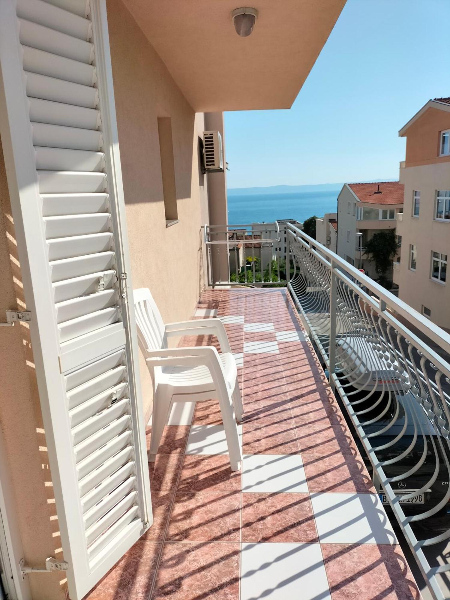 Studie-Apartment In Makarska, Kroatien Exterior photo